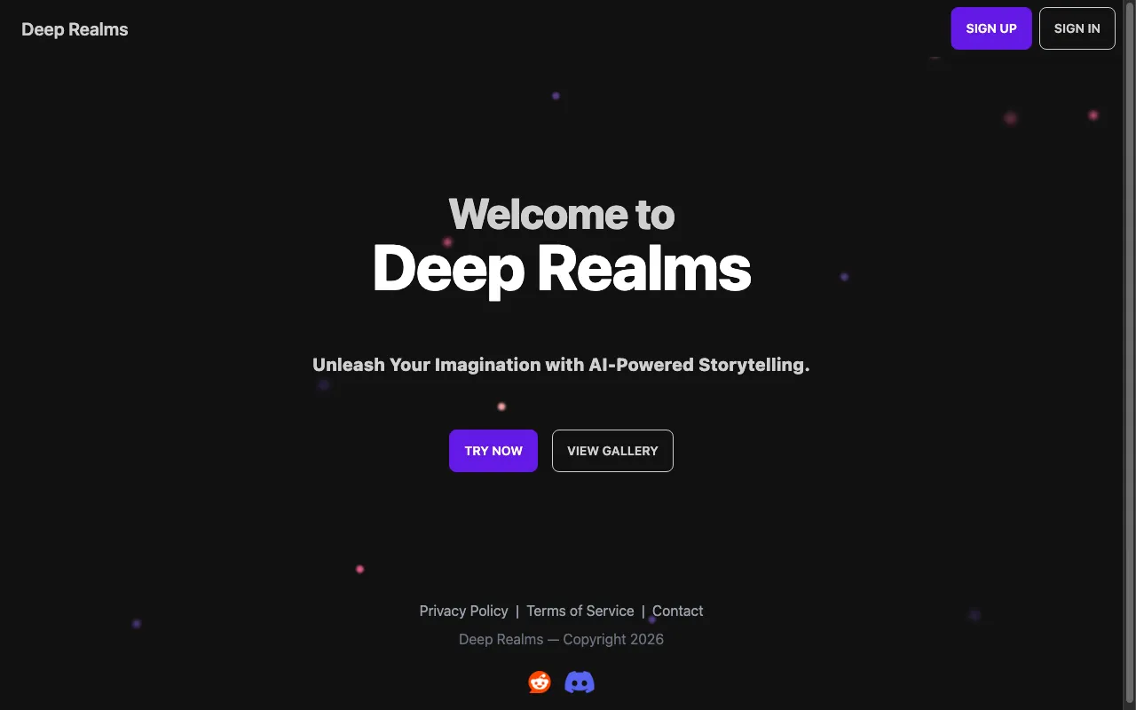 Deep Realms — preview screenshot