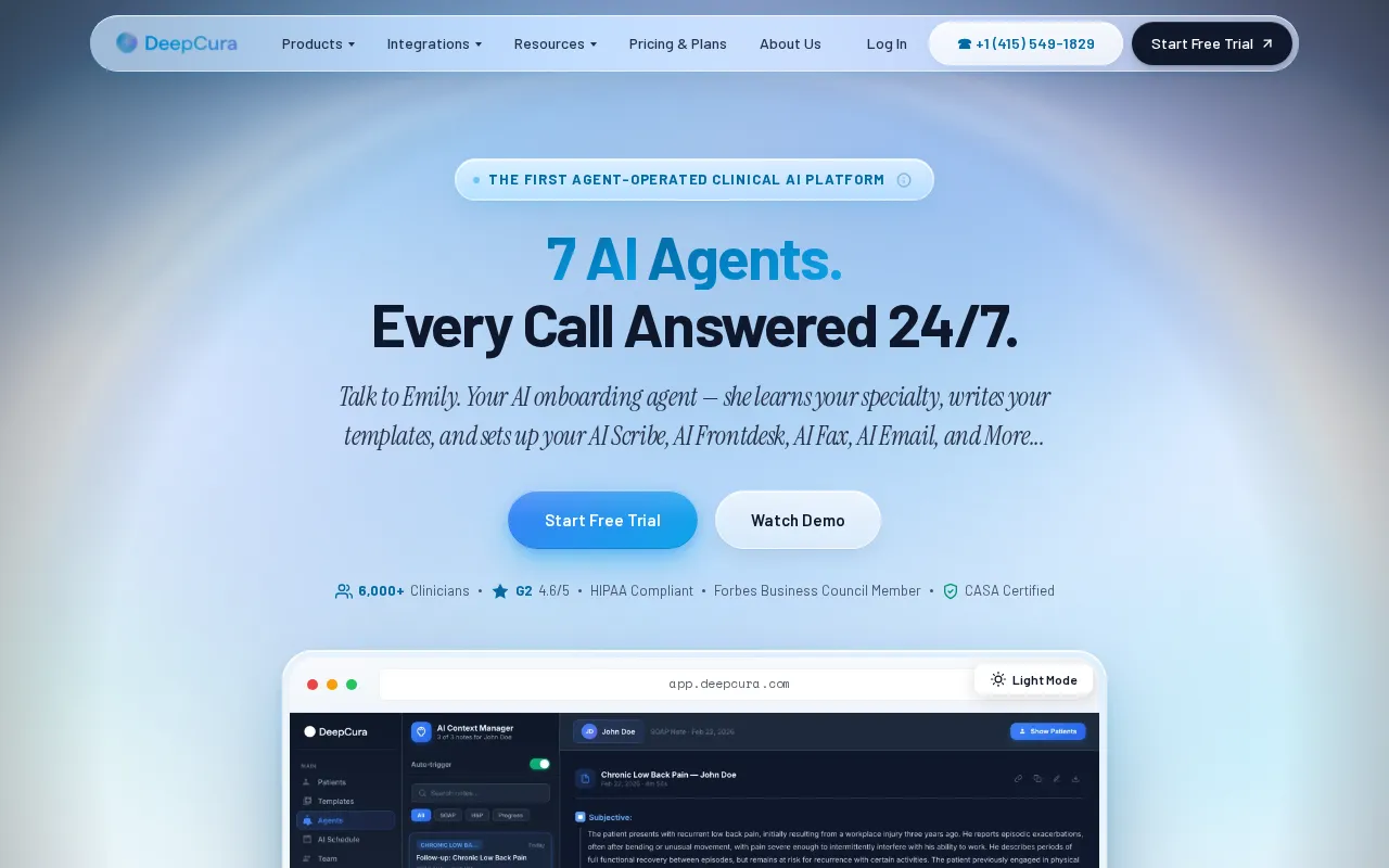 Deepcura — preview screenshot