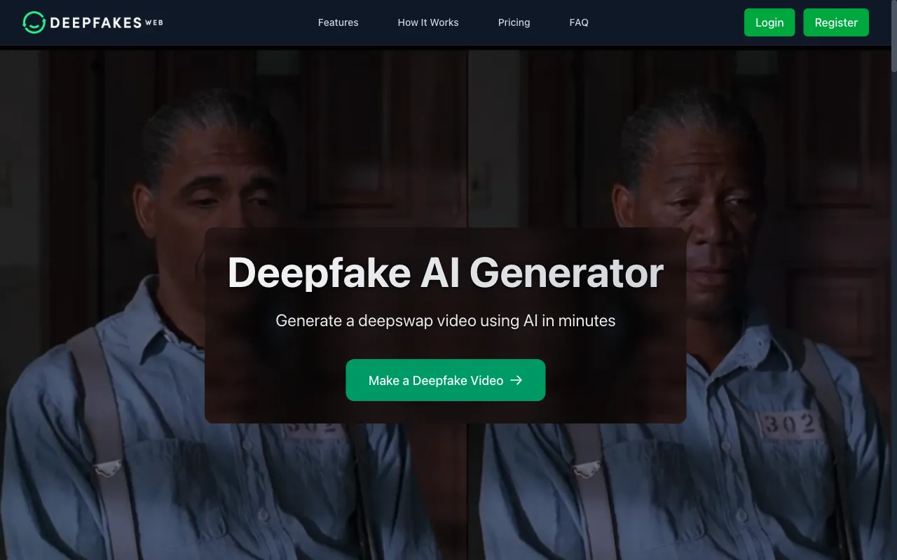 Deepfakes Web — preview screenshot