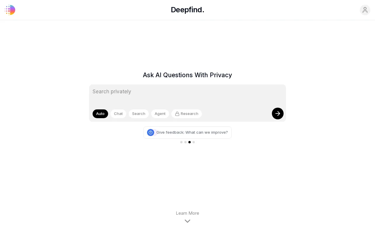 Deepfind — preview screenshot