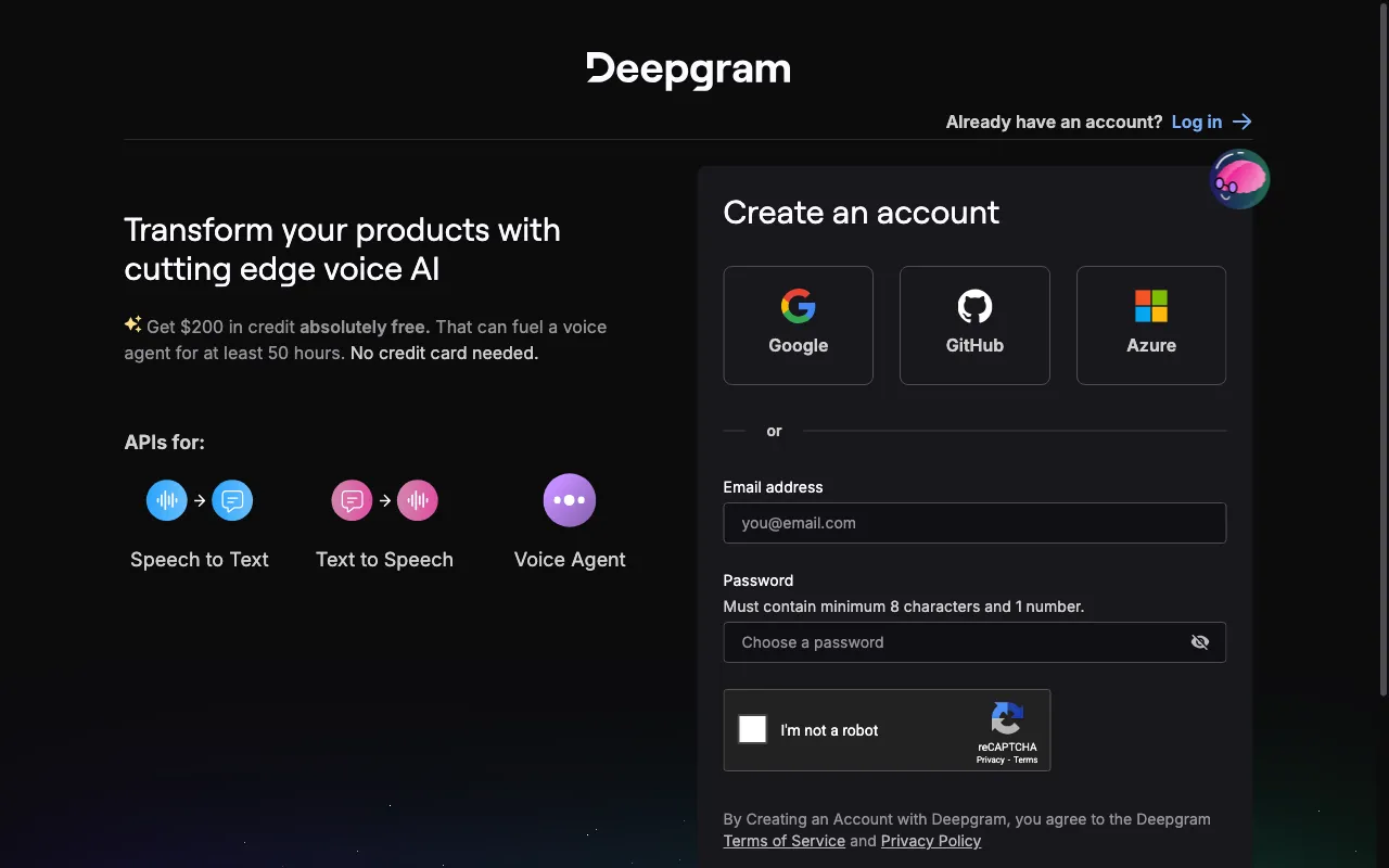 Deepgram Voice AI — preview screenshot