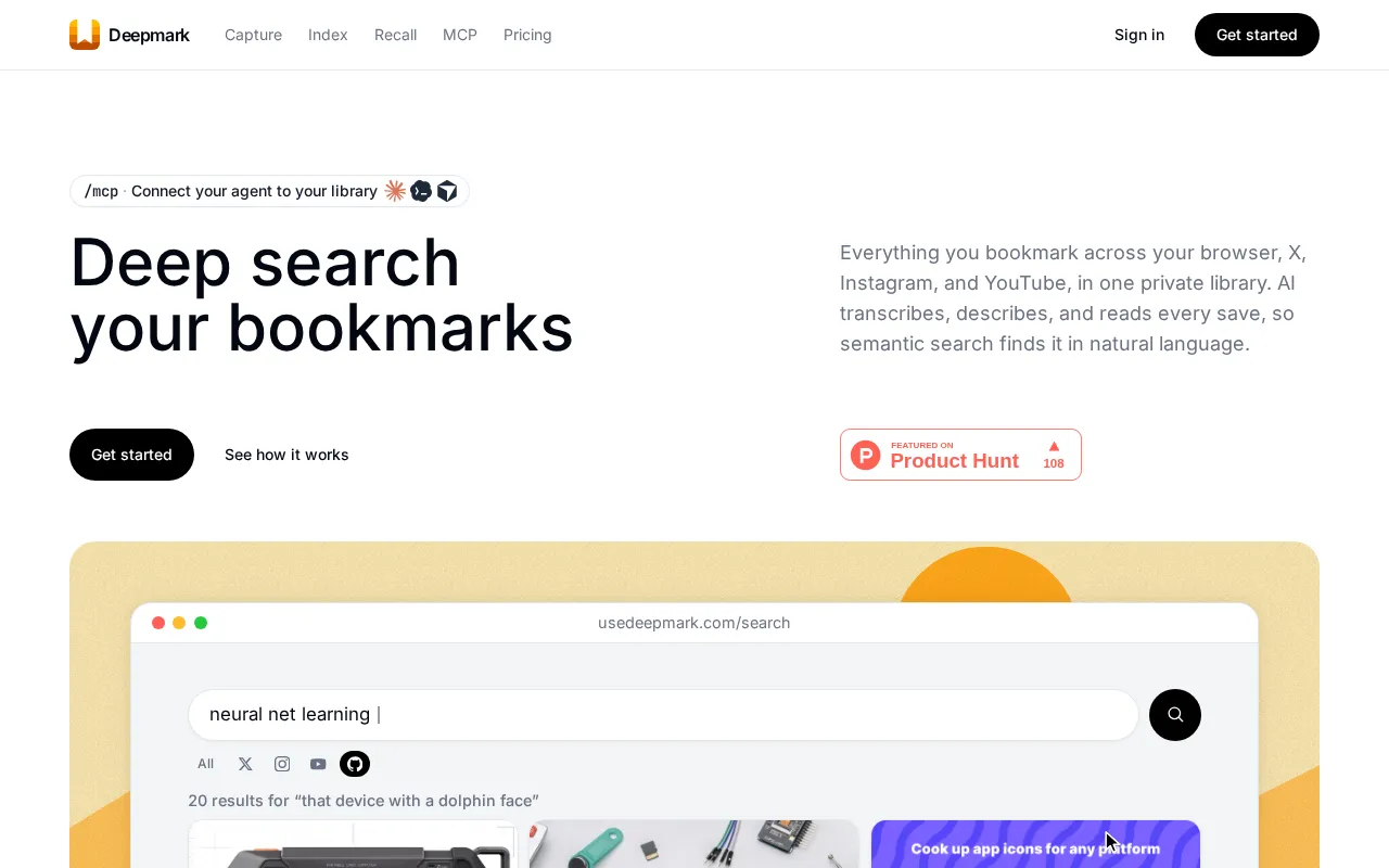 Deepmark — preview screenshot