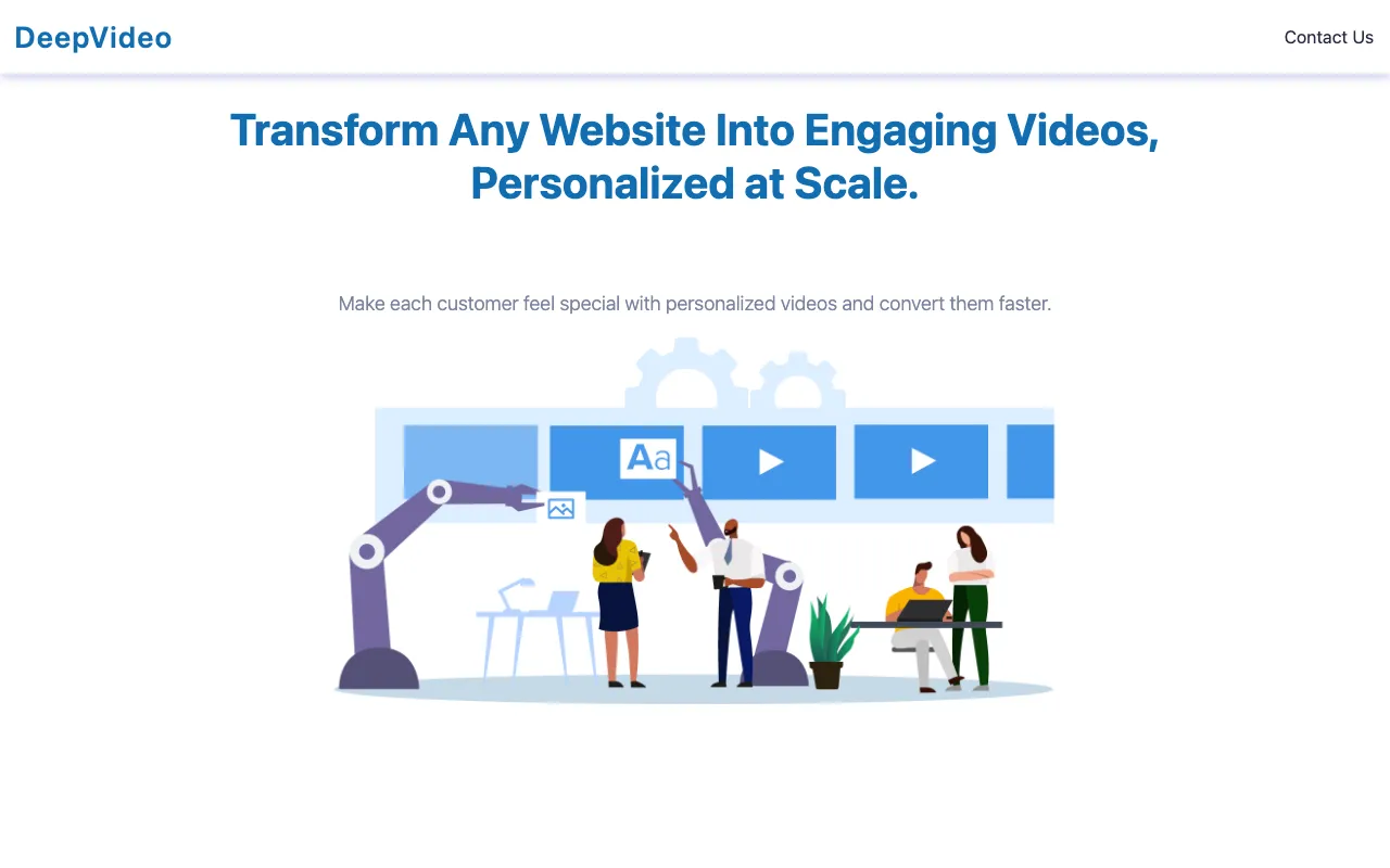 DeepVideo — preview screenshot