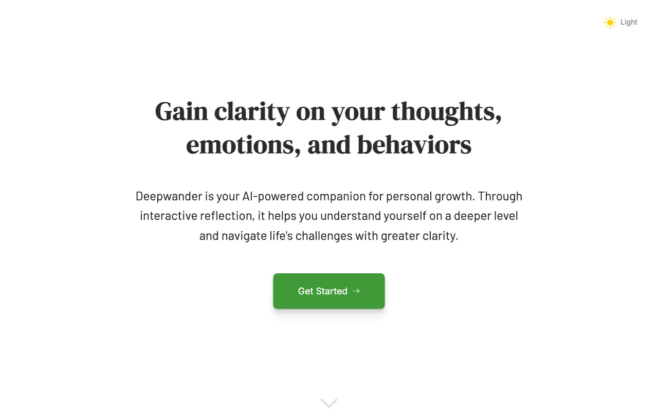Deepwander — preview screenshot