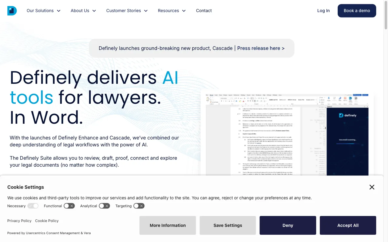 Definely — preview screenshot