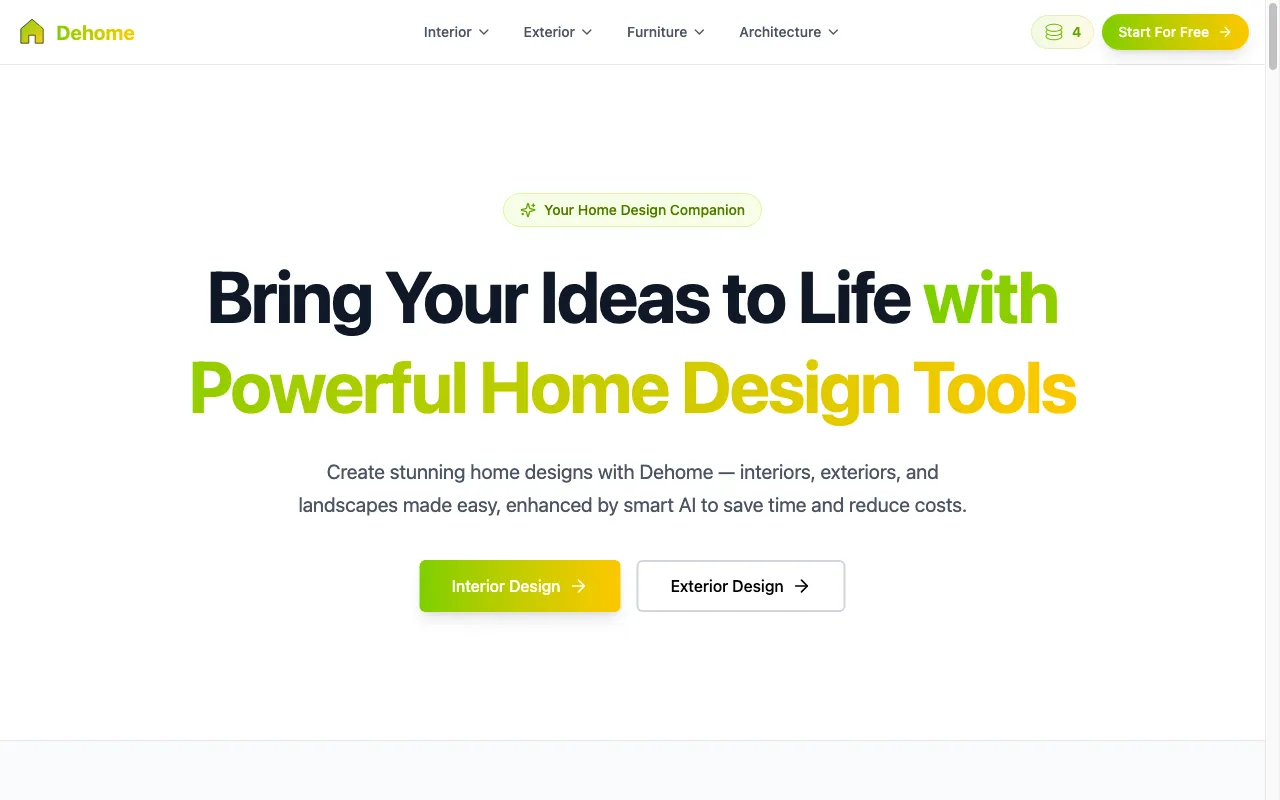 DeHome — preview screenshot