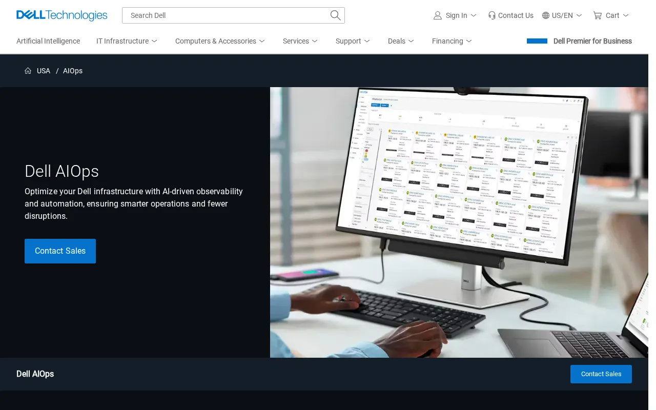 Dell AIOps — preview screenshot