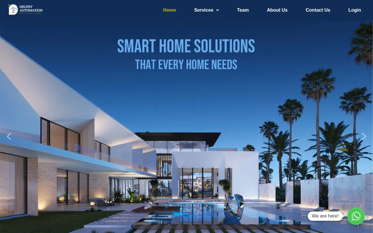 Delphy Automation-India's next emerging smart home automation brand — preview screenshot