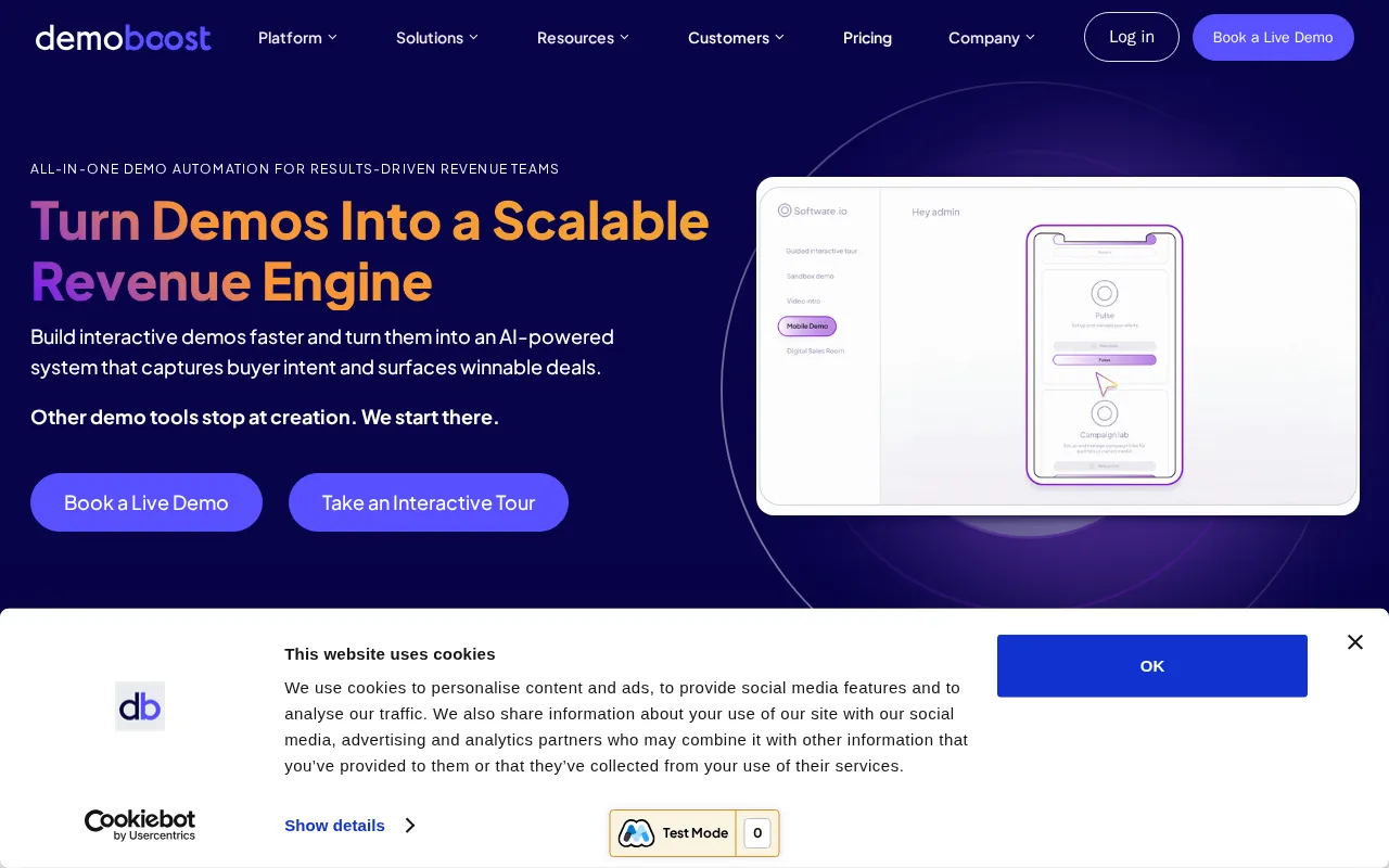 Demoboost — preview screenshot