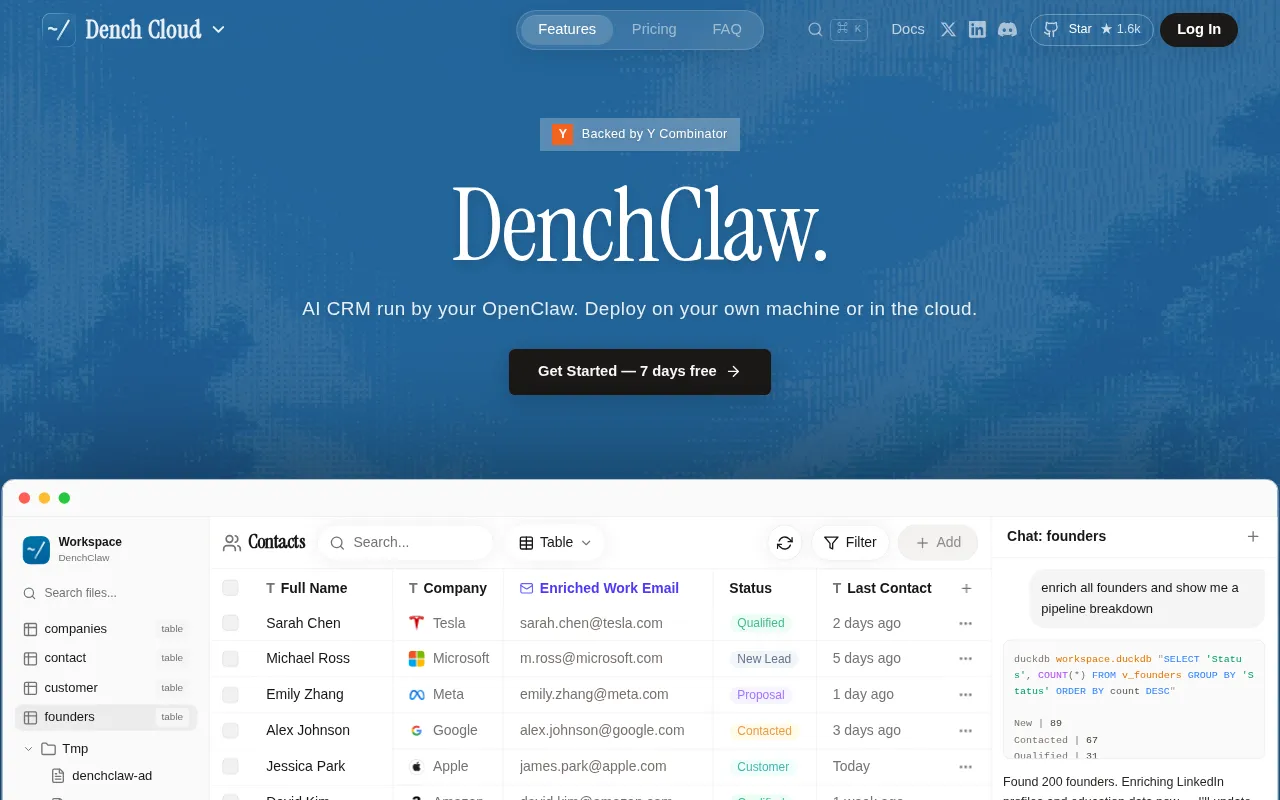 DenchClaw — preview screenshot