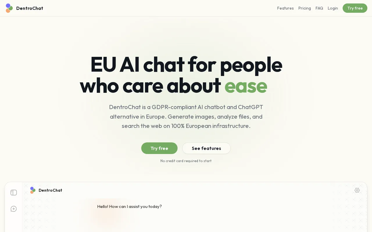 DentroChat — preview screenshot