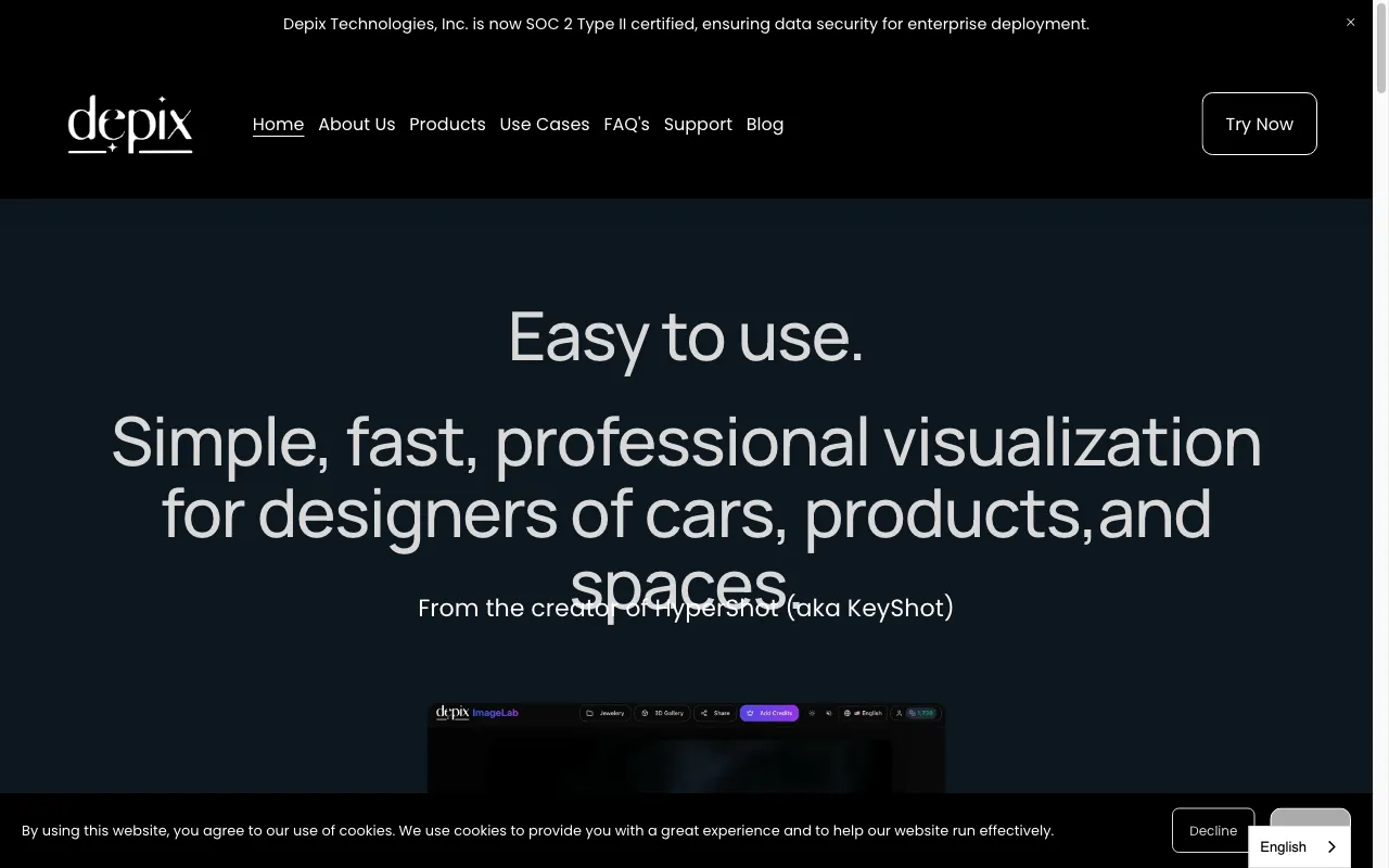 Depix AI — preview screenshot