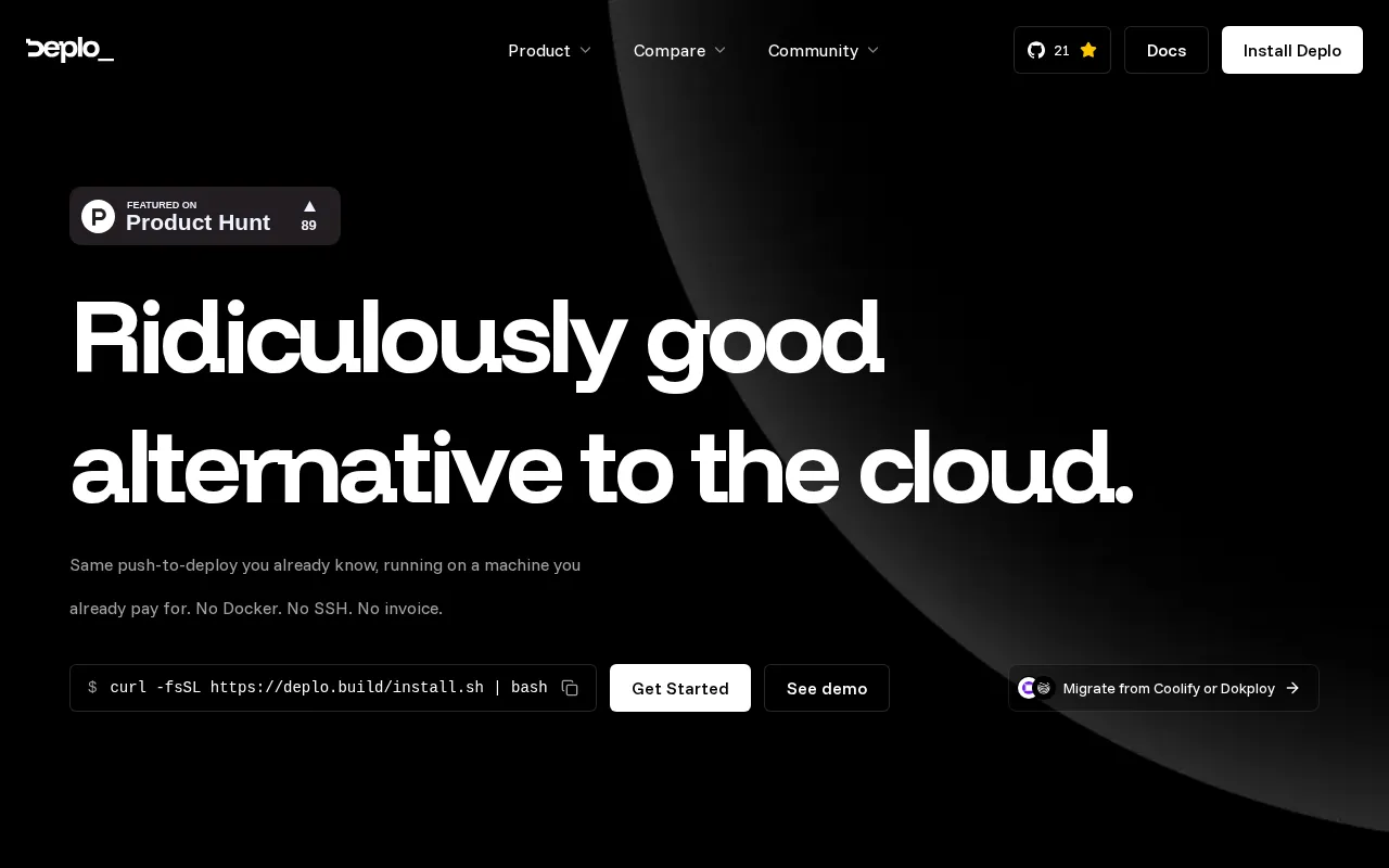 Deplo — preview screenshot