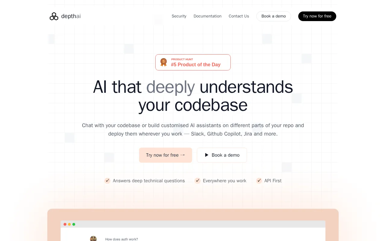 Depth AI — preview screenshot