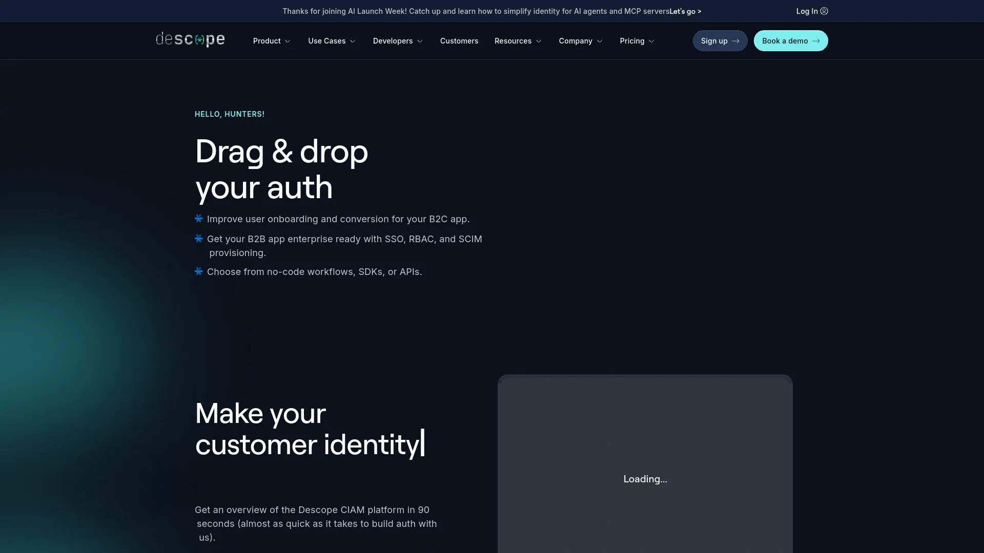 Descope — preview screenshot