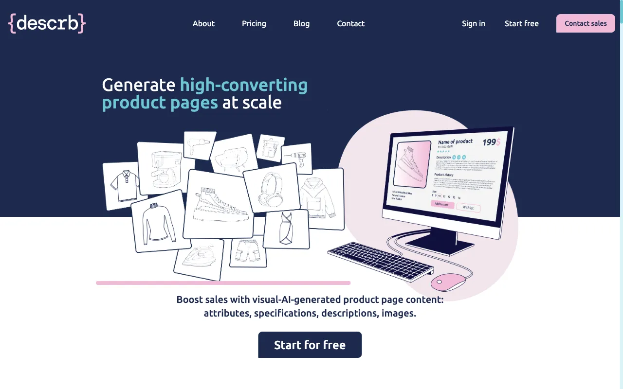 {descrb} — preview screenshot