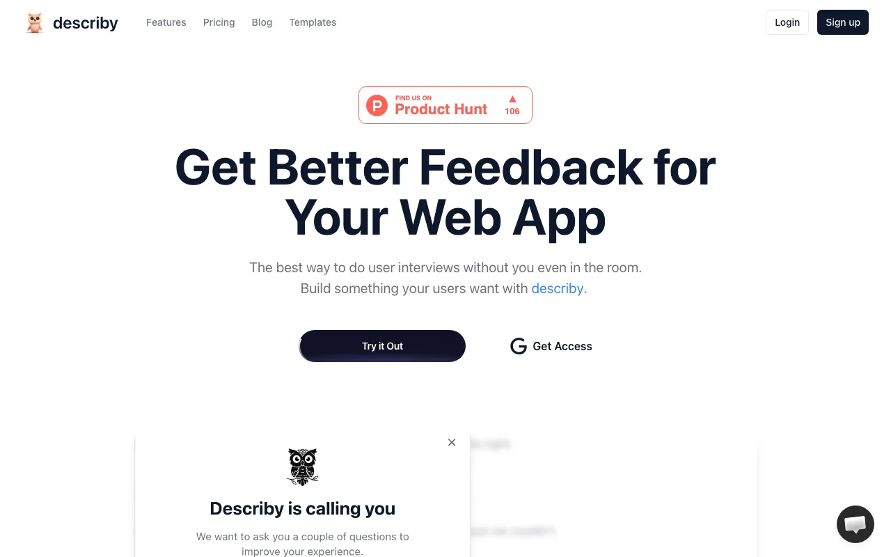 describy — preview screenshot