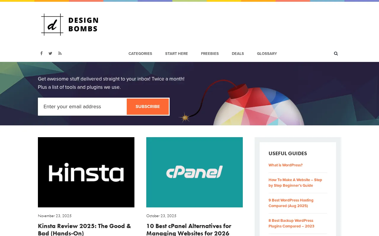 Design Bombs — preview screenshot