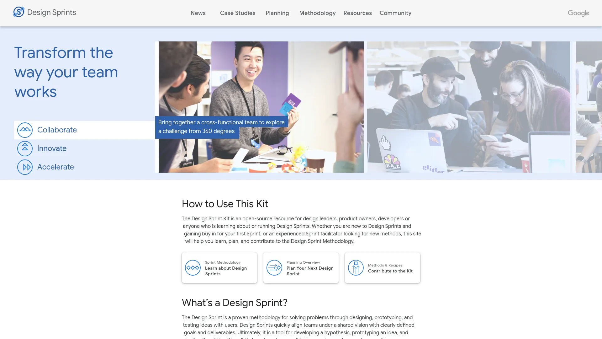 Design Sprint Kits — preview screenshot