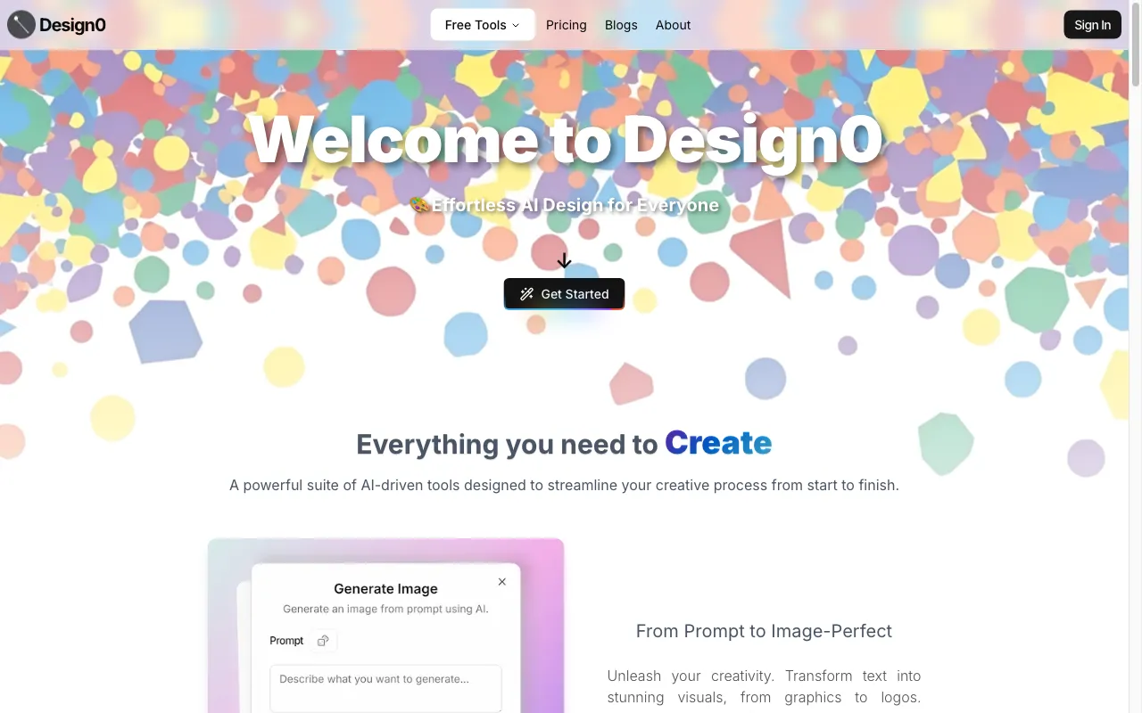Design0 — preview screenshot