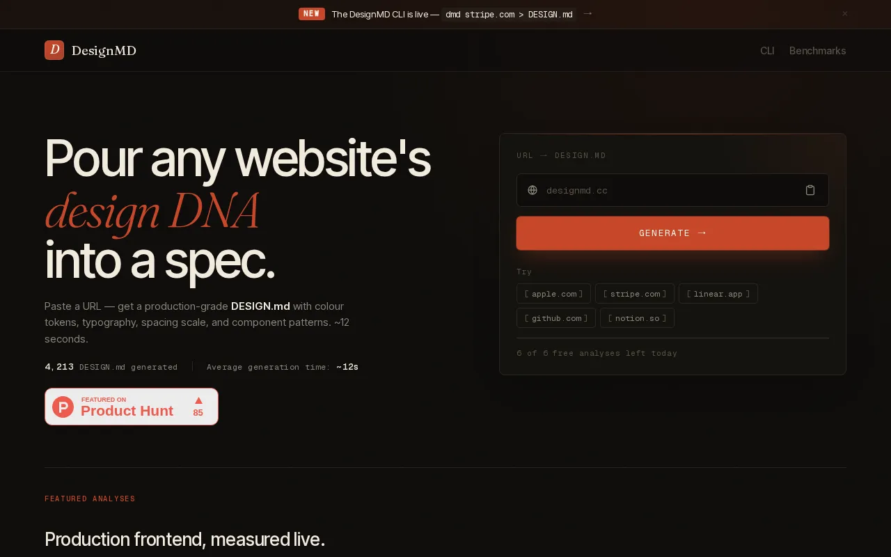DesignMD — preview screenshot