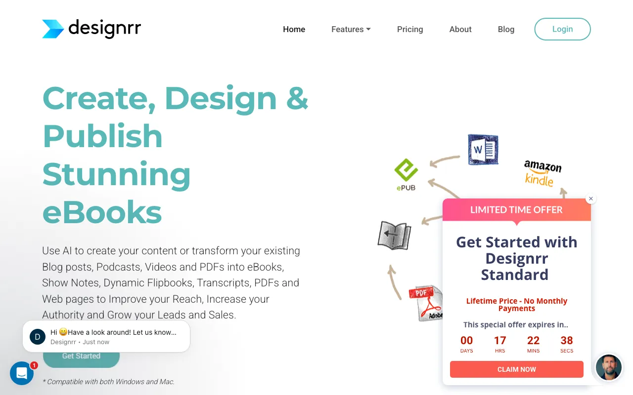 Designrr — preview screenshot