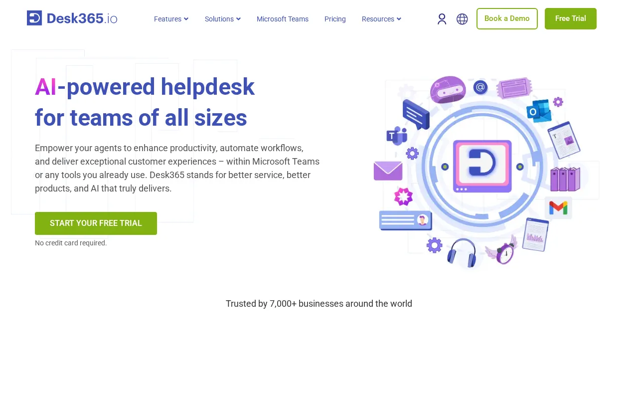 Desk365 — preview screenshot