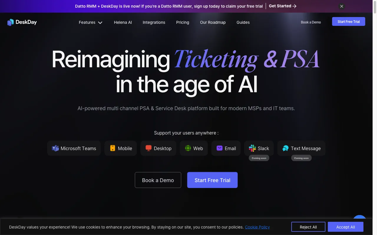 DeskDay — preview screenshot