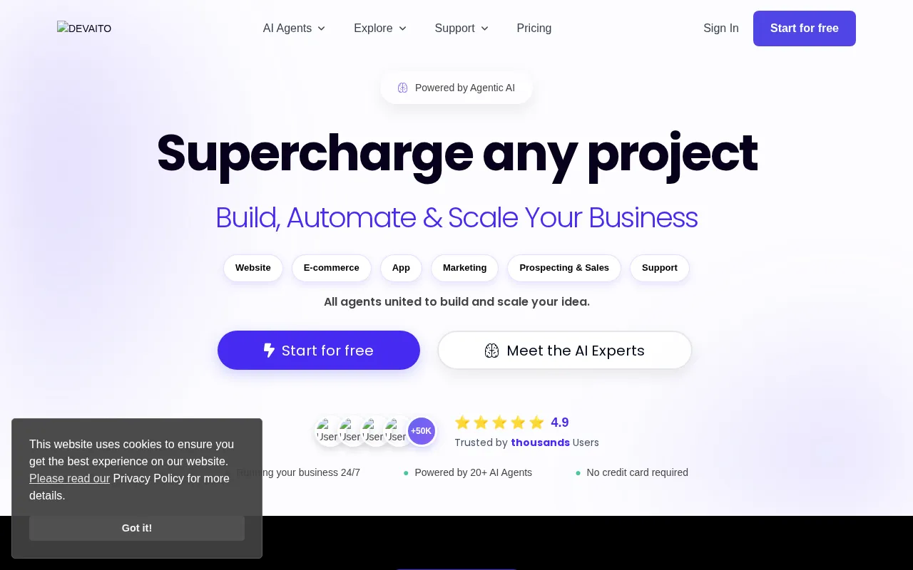 Devaito — preview screenshot