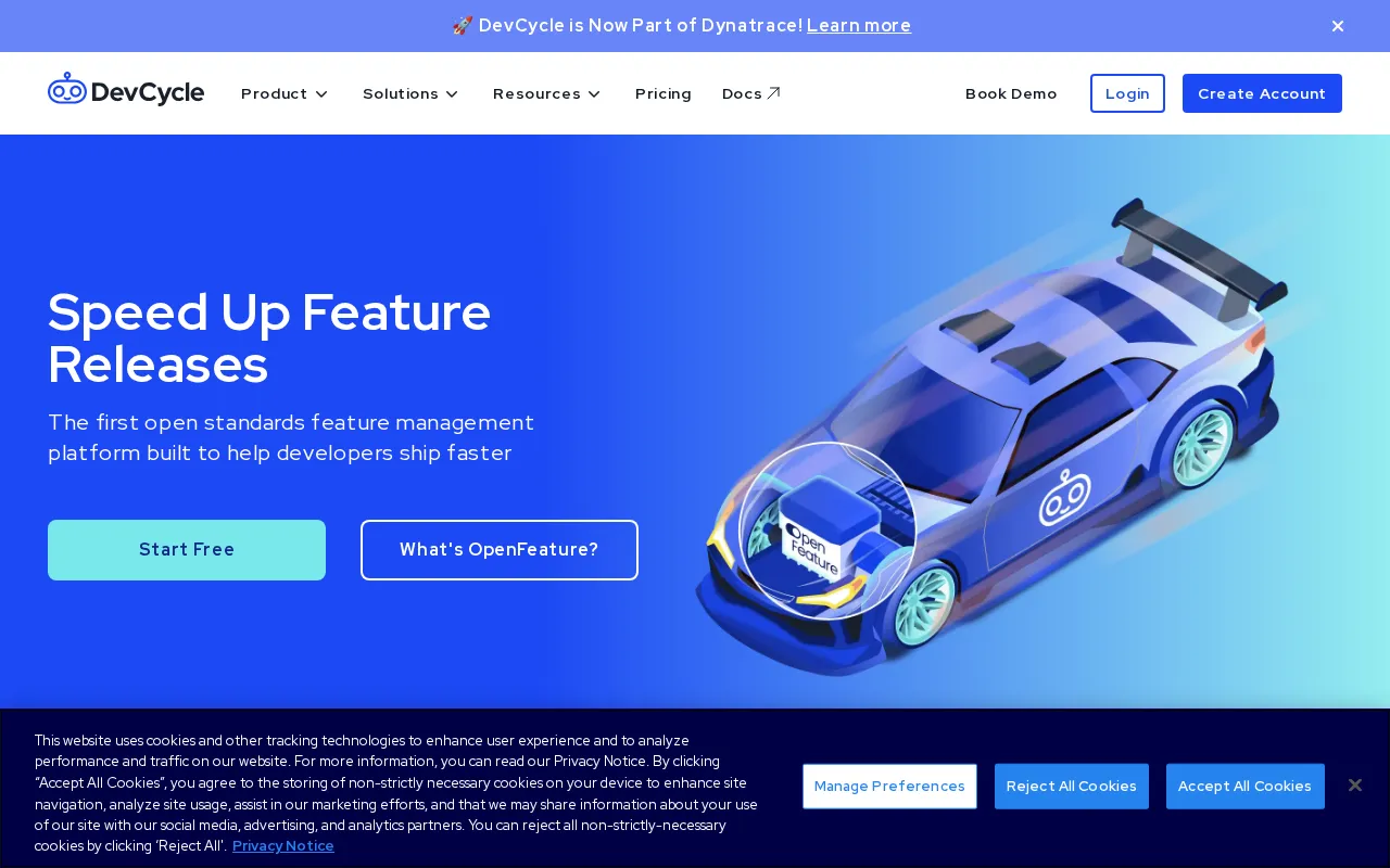 DevCycle — preview screenshot
