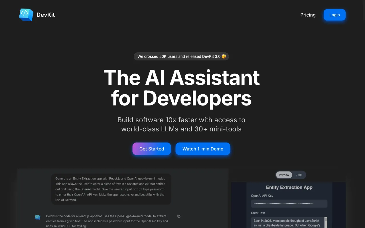 DevGPT — preview screenshot