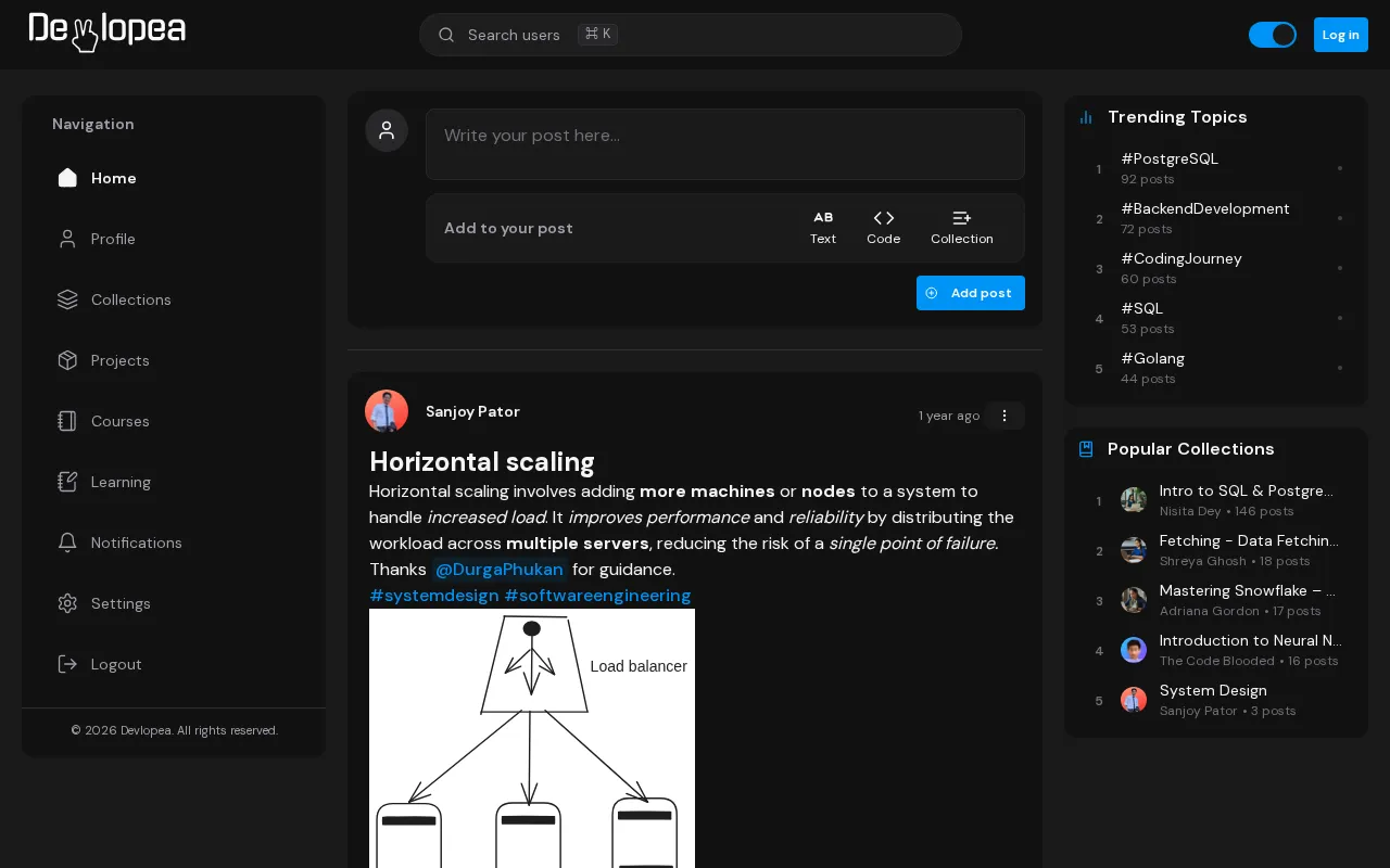 Devlopea — preview screenshot