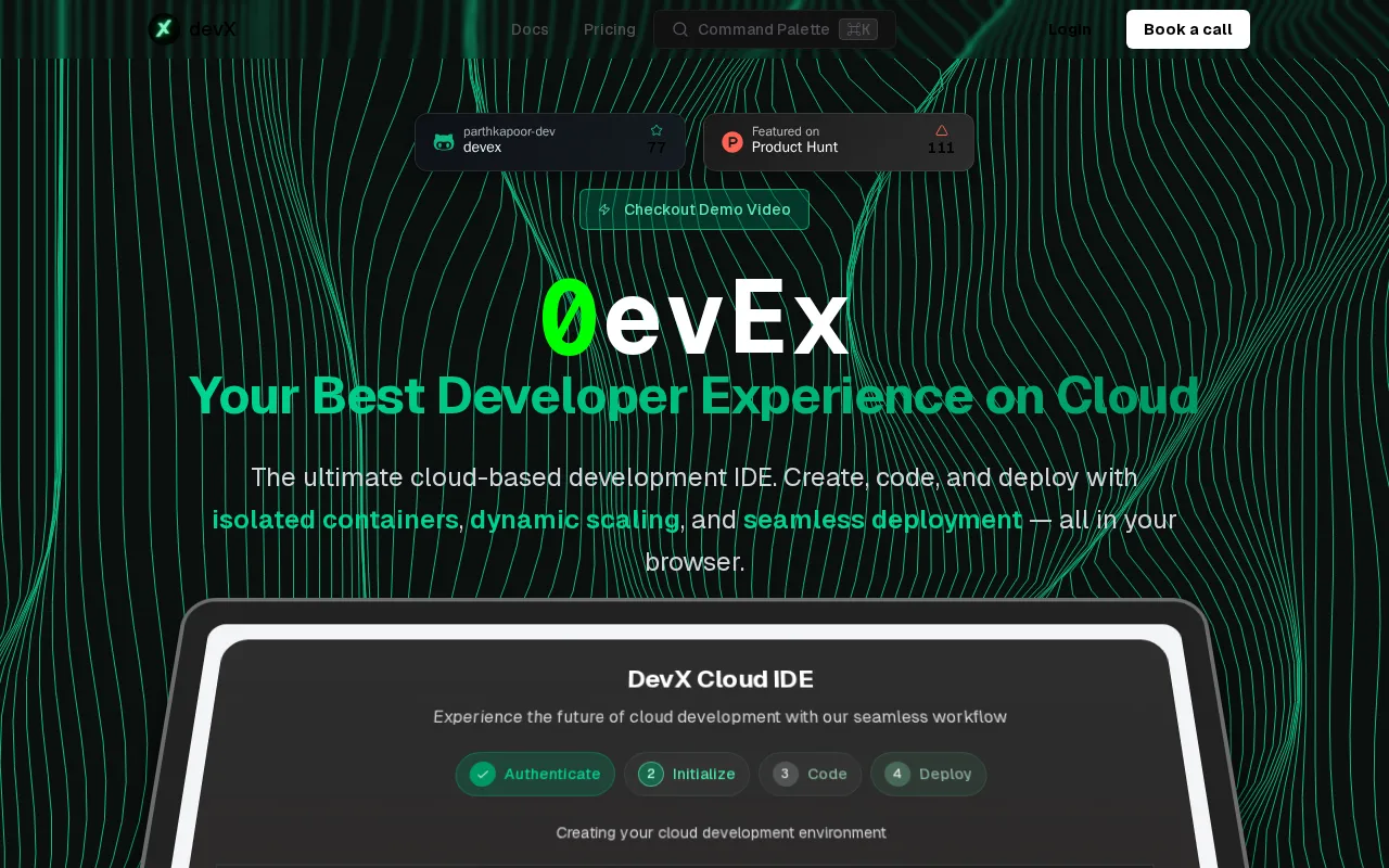 devX — preview screenshot