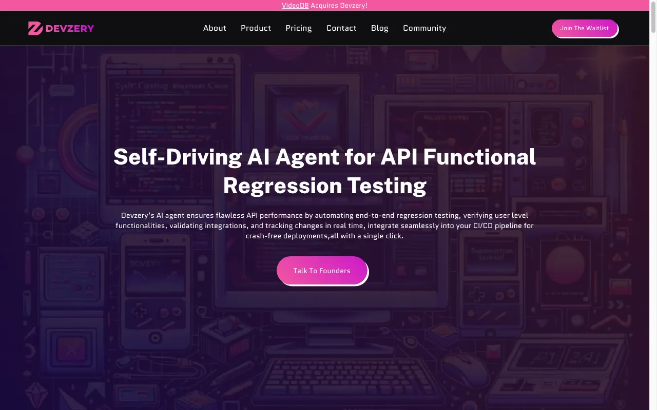 Devzery — preview screenshot