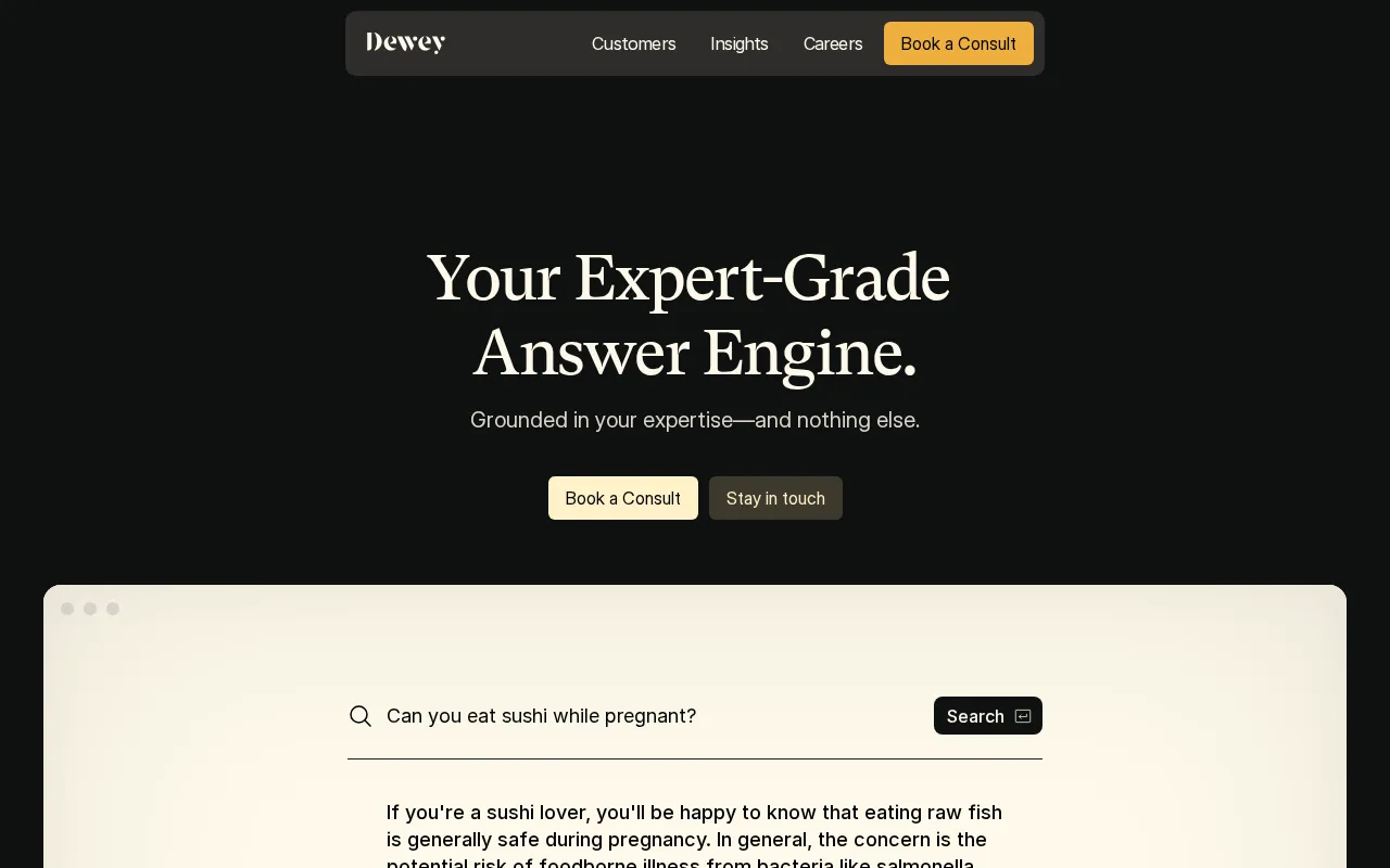 Dewey Labs — preview screenshot