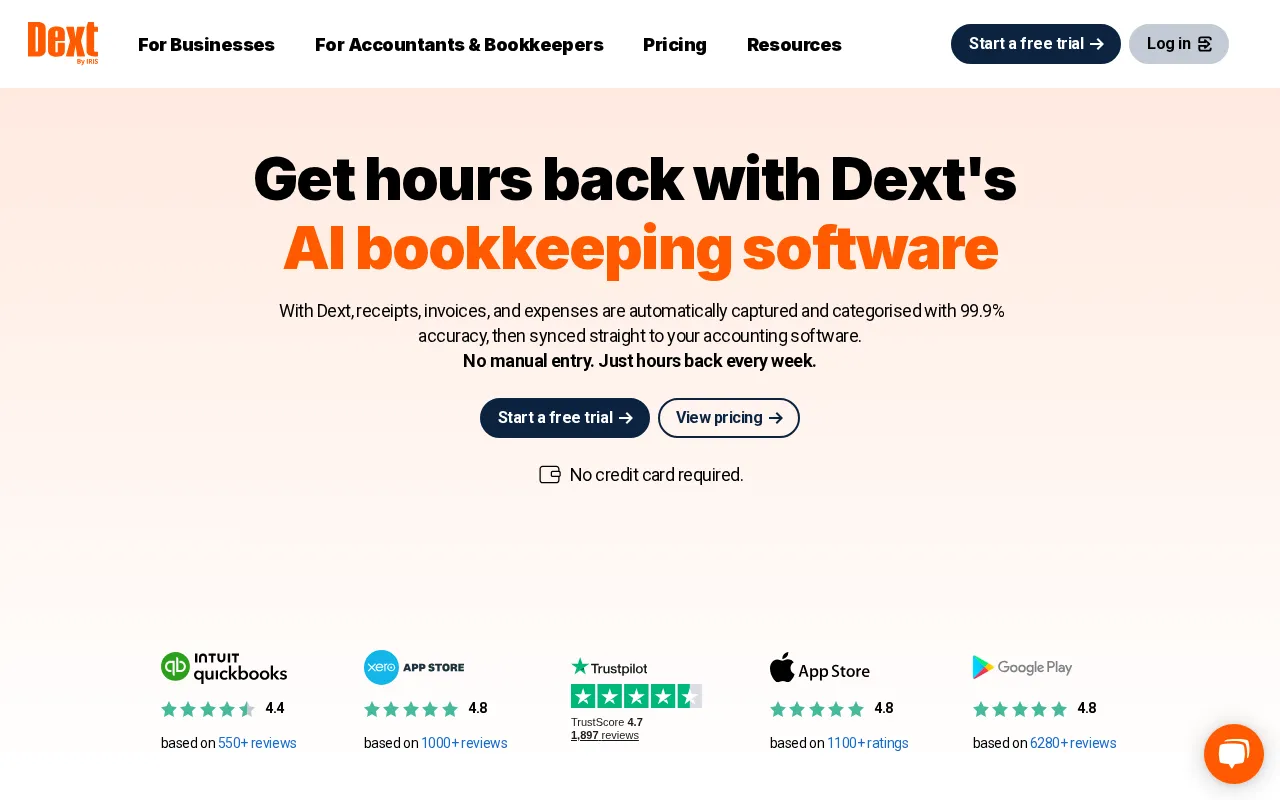 Dext — preview screenshot
