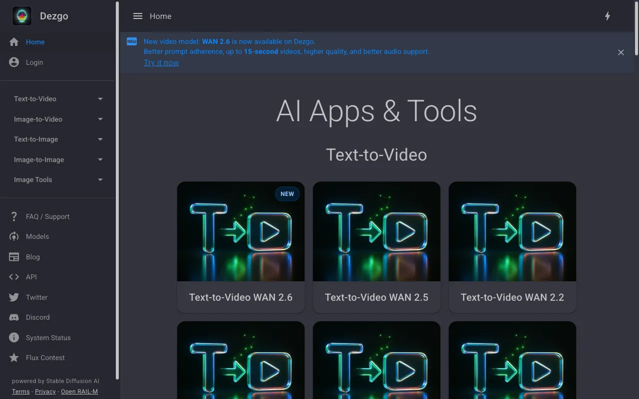 Dezgo — preview screenshot