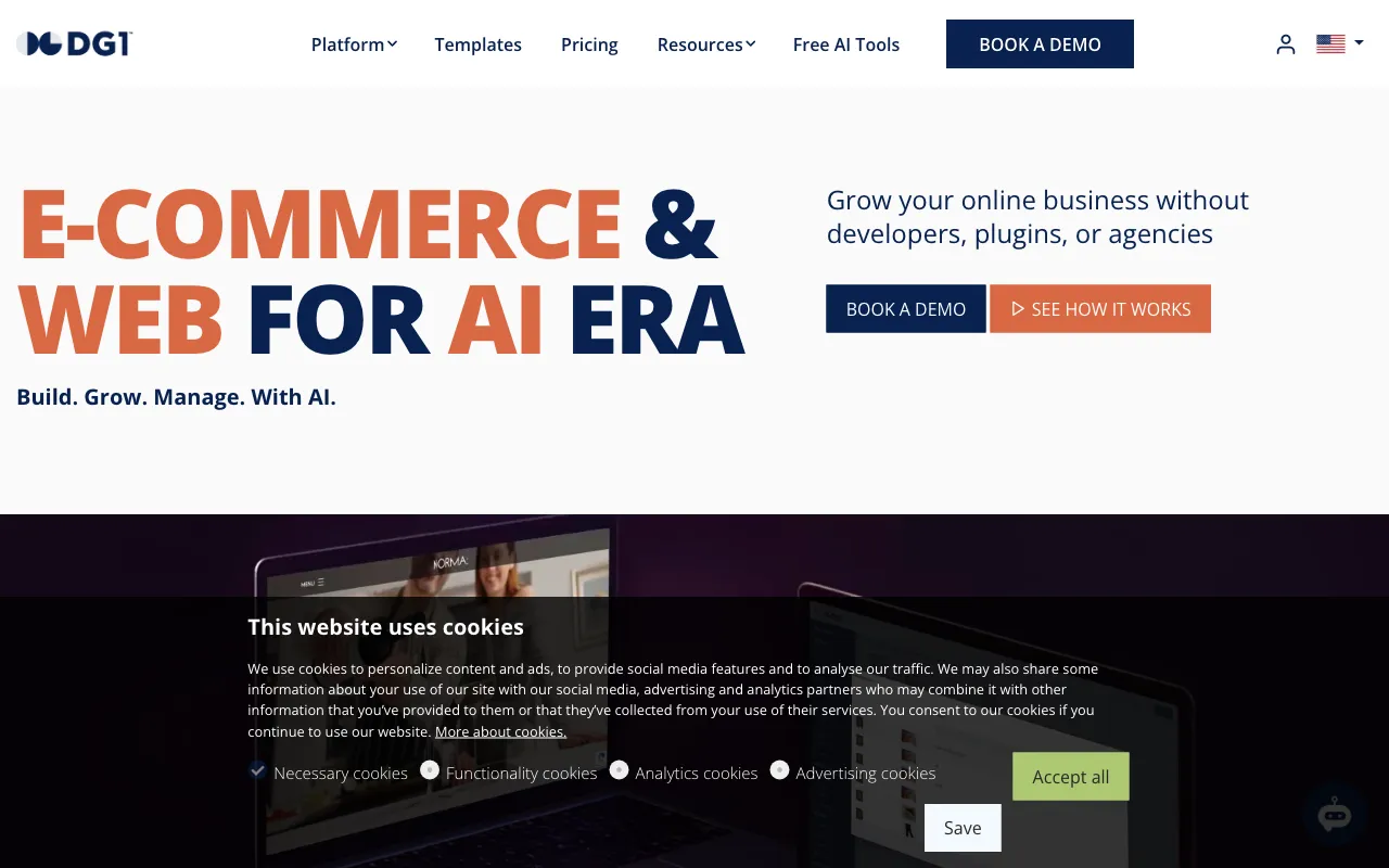 DG1.com — preview screenshot