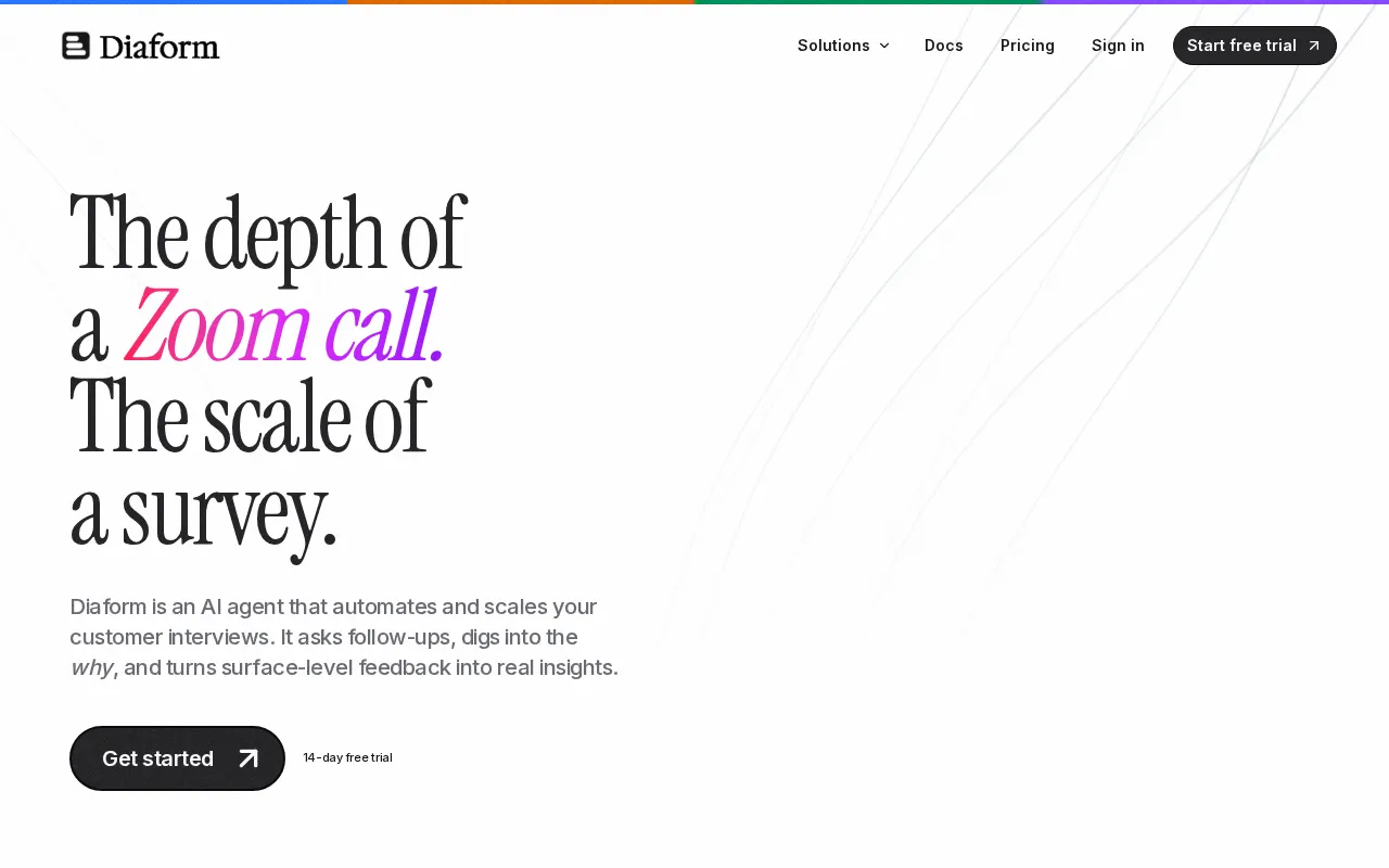 Diaform — preview screenshot