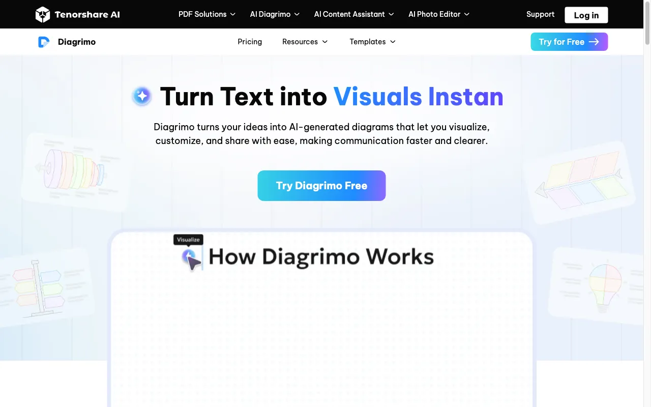 Diagrimo — preview screenshot