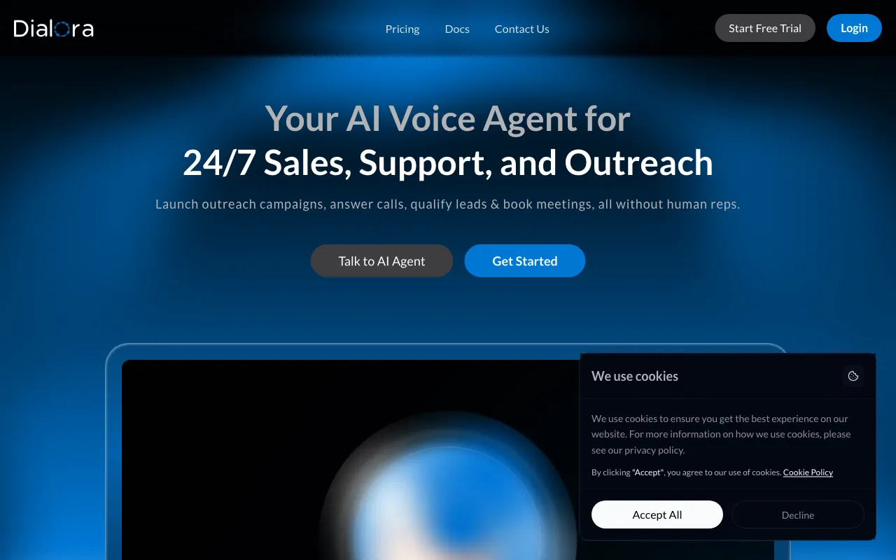 Dialora.ai — preview screenshot