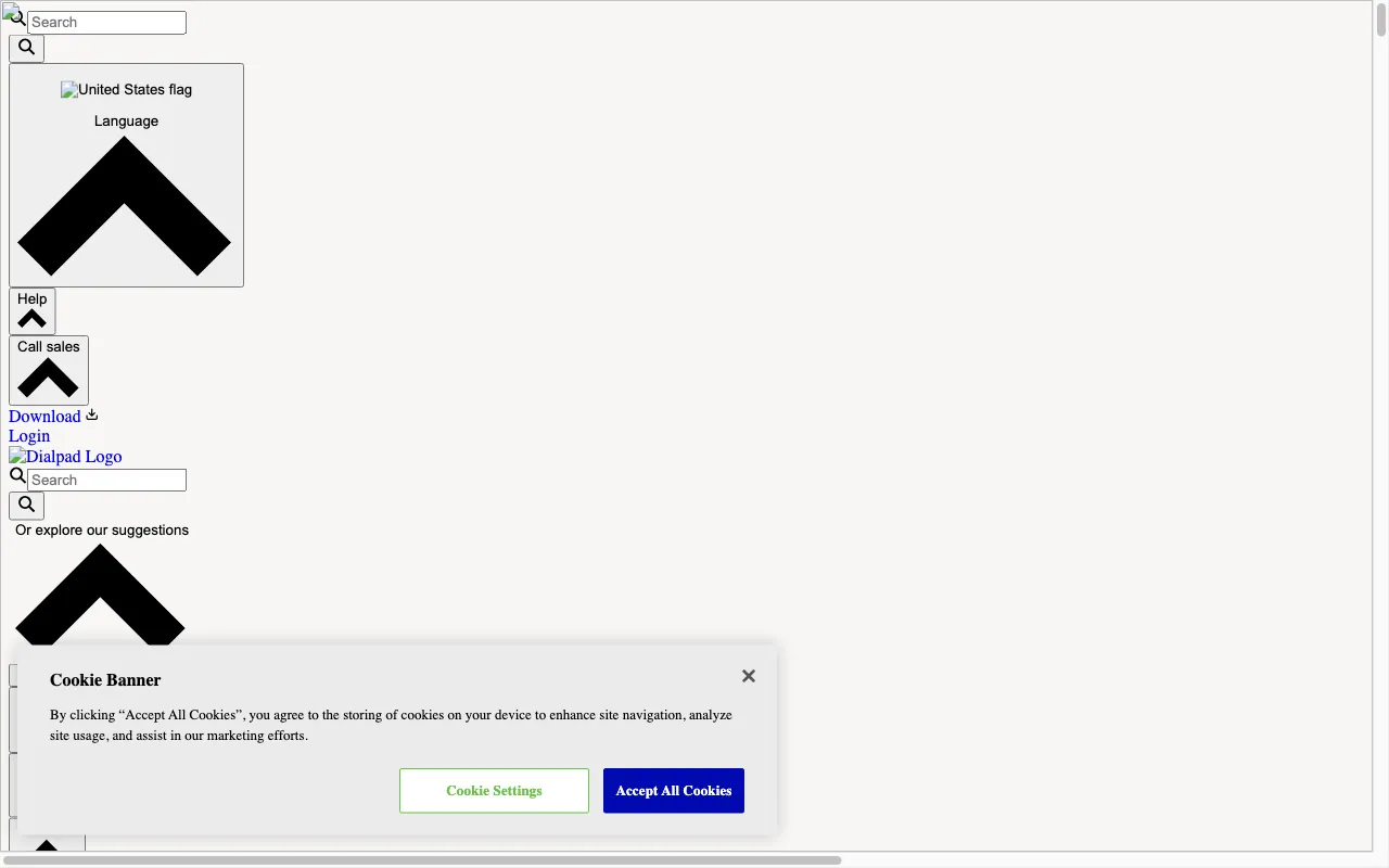 Dialpad — preview screenshot