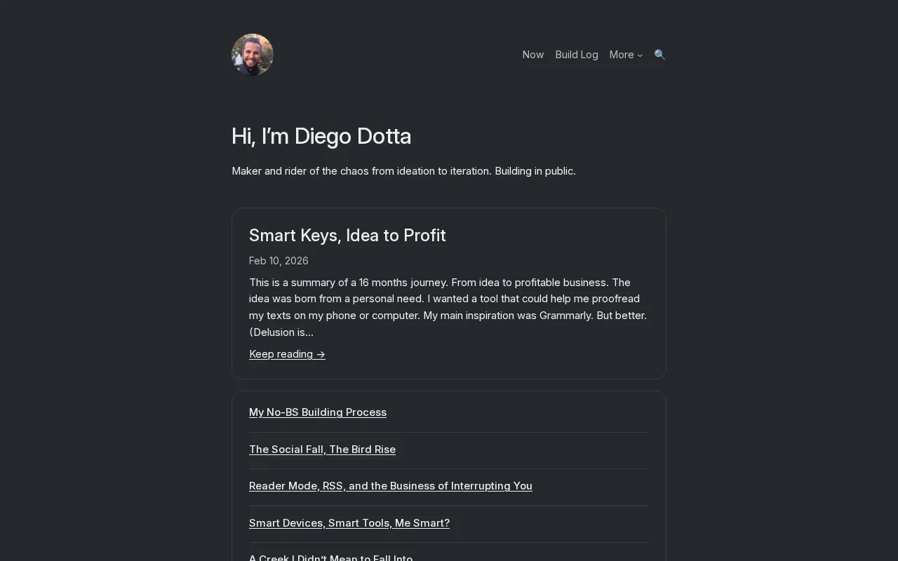 Diego Dotta — preview screenshot
