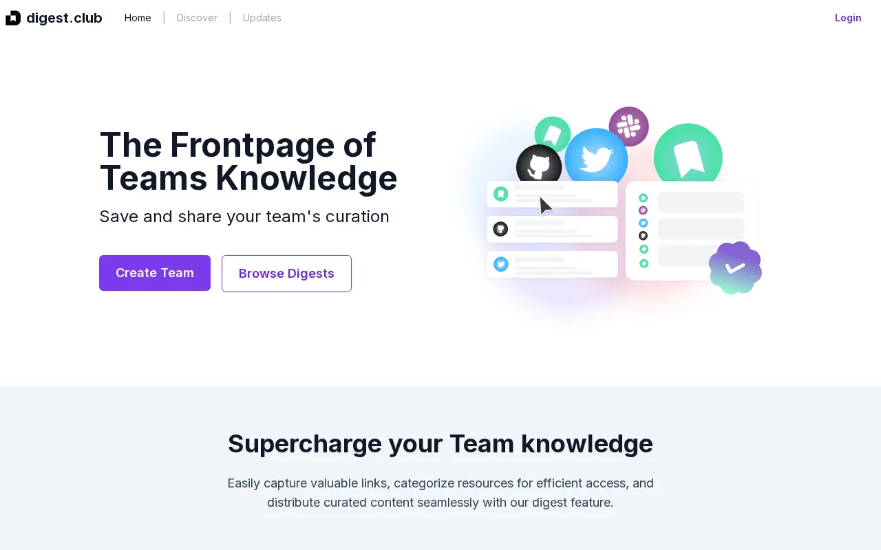 Digest.club — preview screenshot