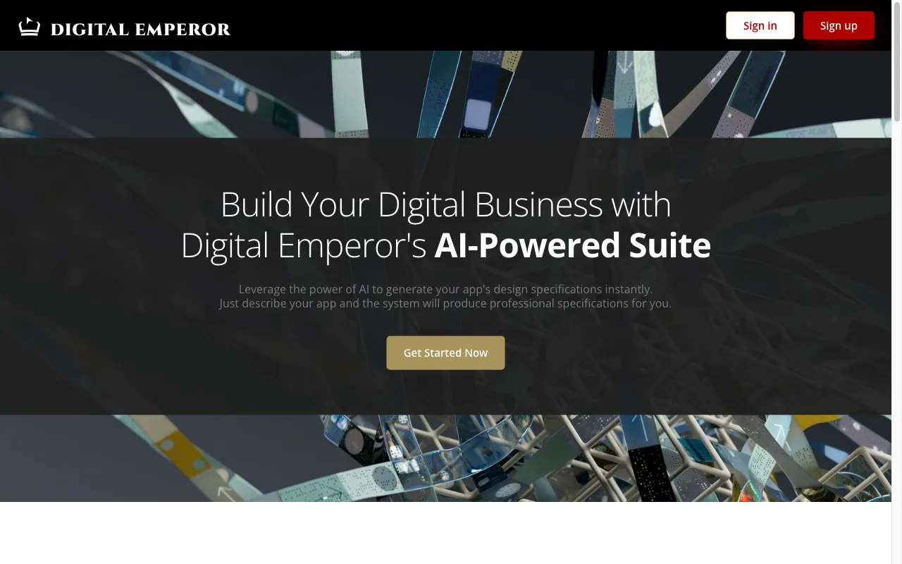 Digital Emperor — preview screenshot