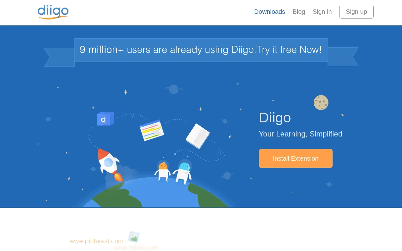 Diigo — preview screenshot