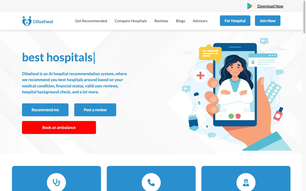 Dilseheal — preview screenshot