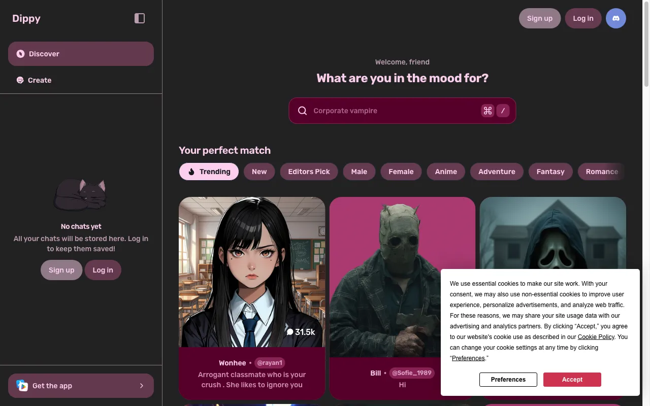 Dippy — preview screenshot