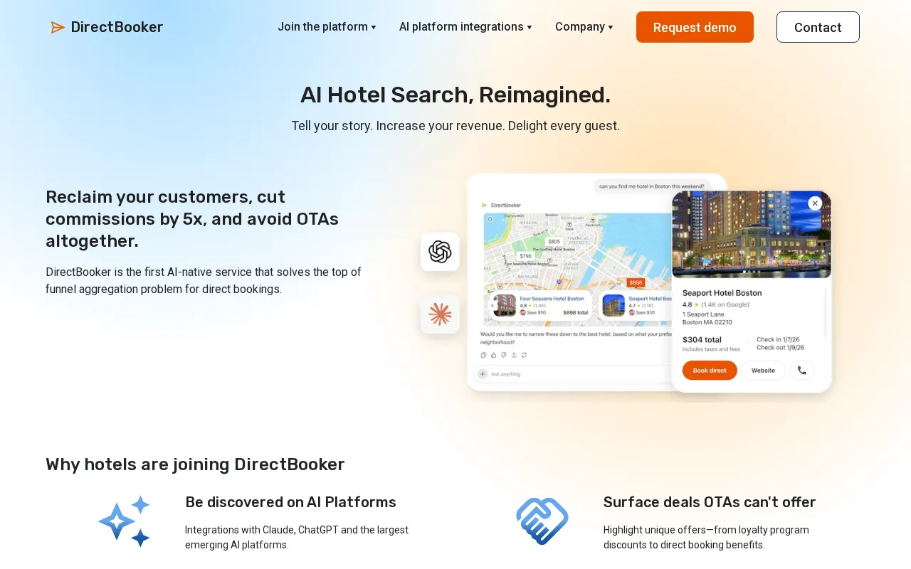 Directbooker — preview screenshot
