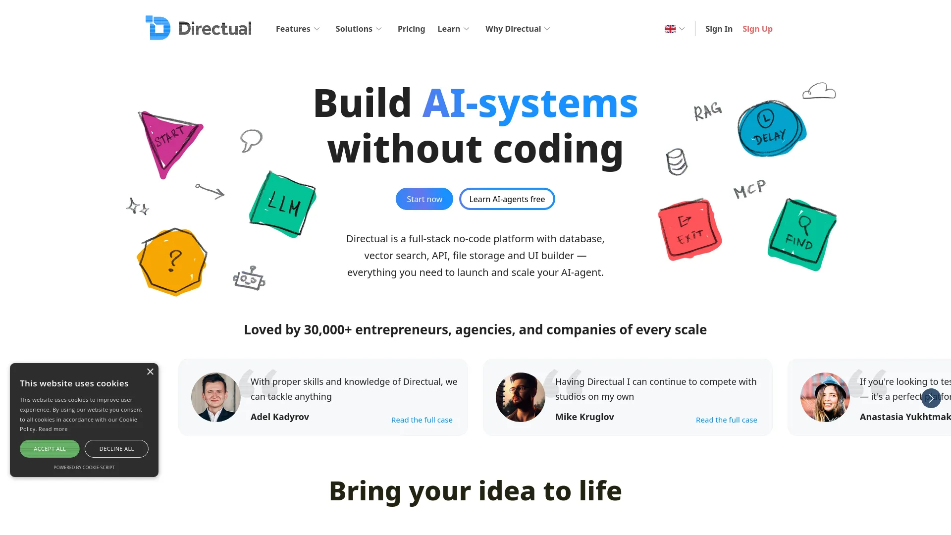 Directual — preview screenshot